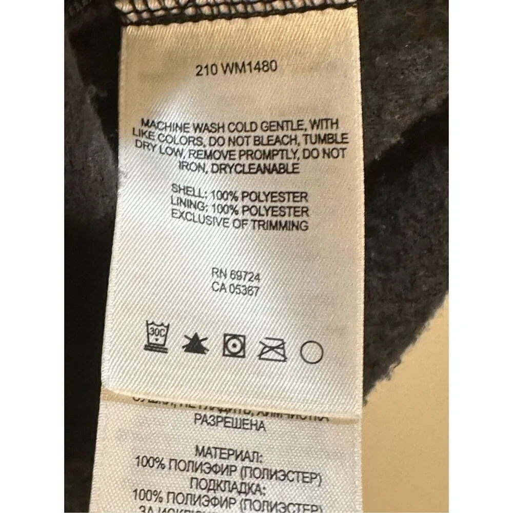 Columbia size L men’s Cathedral Peak vest - charcoal gray